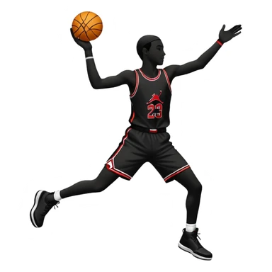 Jordan jumpman outline sticker