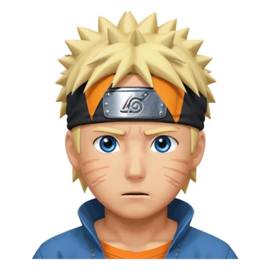 Naruto different reactions sticker