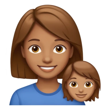 Una camara color carmelita claro color piel sticker