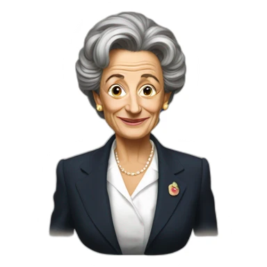 sarkozy lady sticker