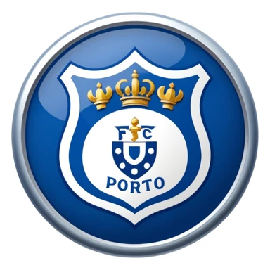 fc porto football team logo emoji sticker
