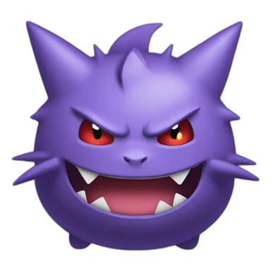 Gengar pokemon sticker