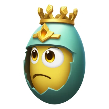 dofus egg with crown sticker
