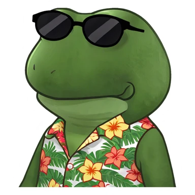Pepe the frog sticker