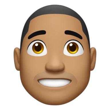 The rock eye brow raised  sticker