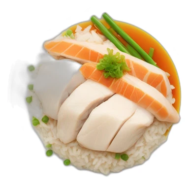 hainanese chicken rice sticker