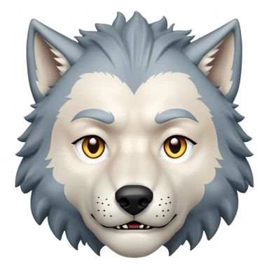 Wolf Stark from game of thrones sticker