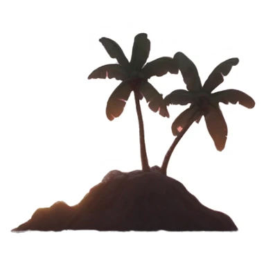 sunset against of the sea sticker