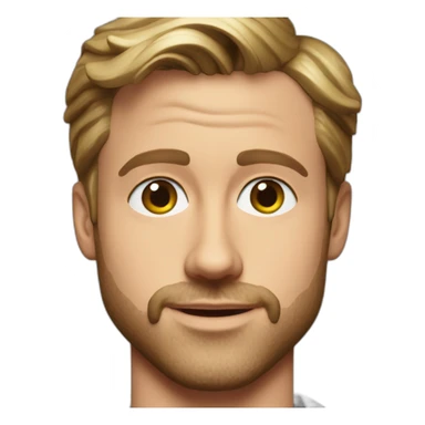 Ryan gosling in barbie sticker