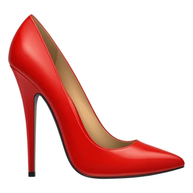 two Red heels sticker