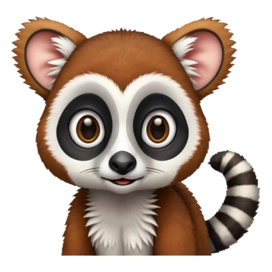 lemur sticker