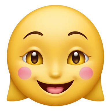 sexy emoji, cheeky, winking, no explicit imagery sticker