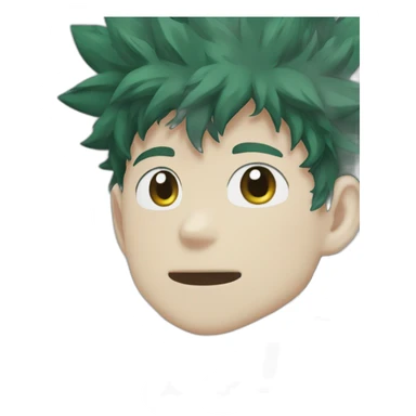 Izuku midoriya sticker