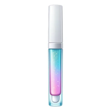 1990’s sparkly lip gloss tube sticker