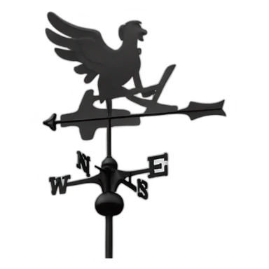 Weathervane sticker