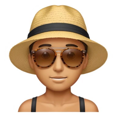 Aesthetic vacation sticker