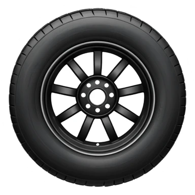 make tire flat sticker