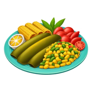 Jamaican food sticker