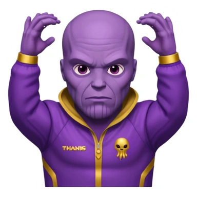 thanos from squid game sticker
