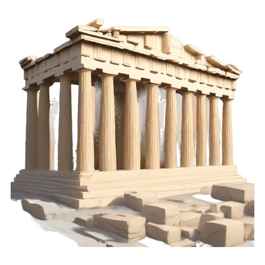 acropolis sticker