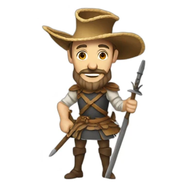 don-quixote sticker
