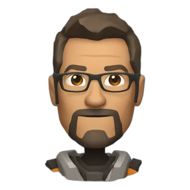 gordon freeman half life sticker