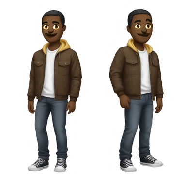 I’m just a chill guy meme with different clothes sticker