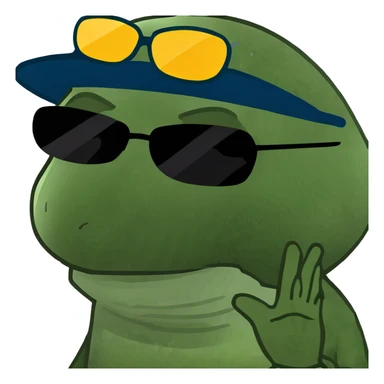 Person with tan sticker