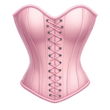 Pastel pink corset  sticker