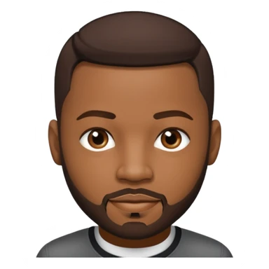 Marcus "Pleasure P" Cooper with dark brown hair sticker