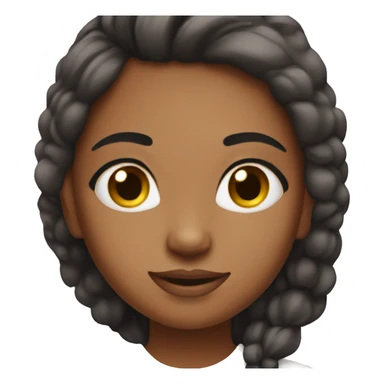 Girl that is doing skin care sticker