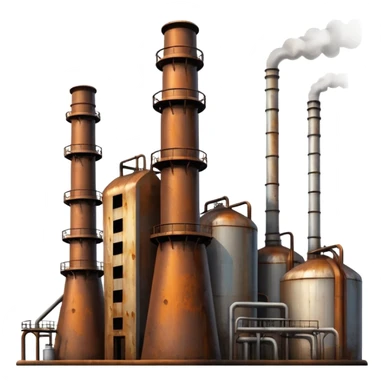 oil refinery sticker
