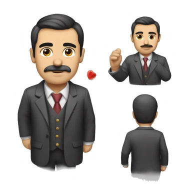 bozkurt işareti sticker