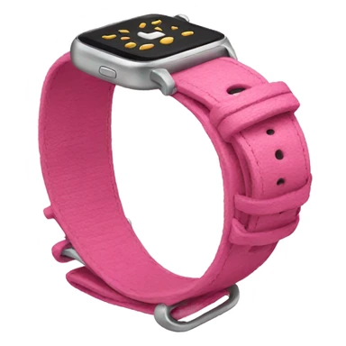 Pink strap sticker