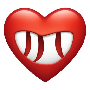 create a red heart like iPhone's emoj sticker