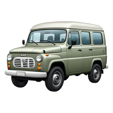 Uaz van sticker