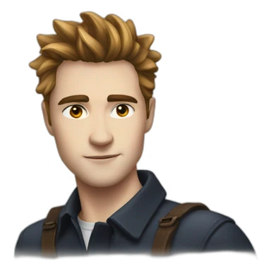 Edward from twilight sticker