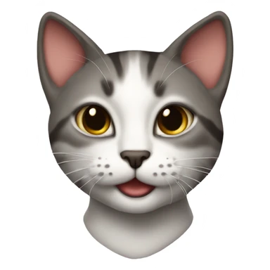 cat coquette core sticker