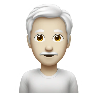 White sesame sticker