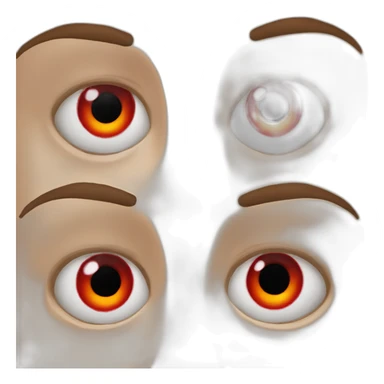 bloodshot eyes sticker