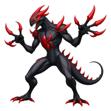Venom-Zekrom-Darkrai-Scizor-fusion, full body sticker