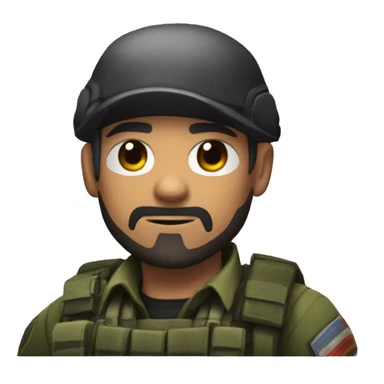 Rainbow six sige ACE karakter röl és mutat egy likot sticker