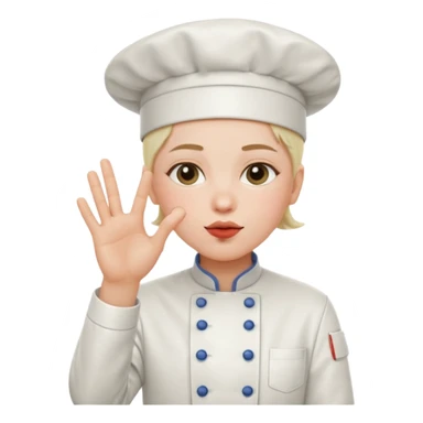 A chef’s kiss sticker