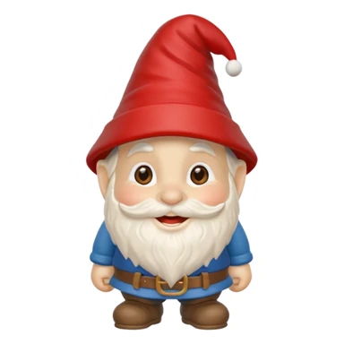 garden gnome sticker
