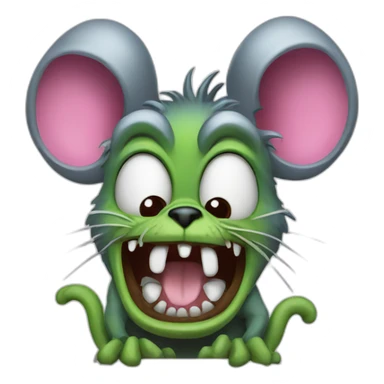 Rat fink sticker