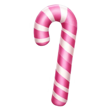 pink candy cane  sticker