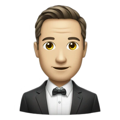 NVIDIA GPU in a suit sticker