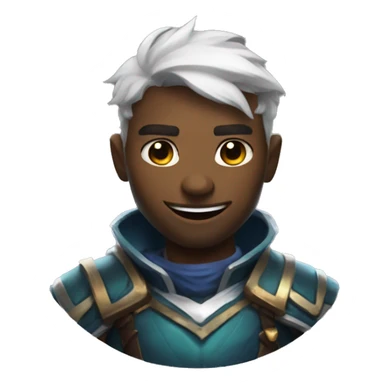 create a person playing league of legends  sticker