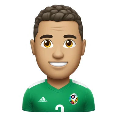 Ronaldo avec la coupe du monde sticker