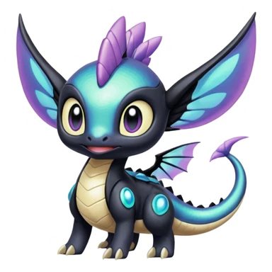 Meloetta-Cresselia-Palkia-Spyro-Toothless-Stitch-Pokémon-Fakémon-creature-hybrid sticker